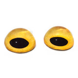 Wild Yellow creature high dome glass eyes