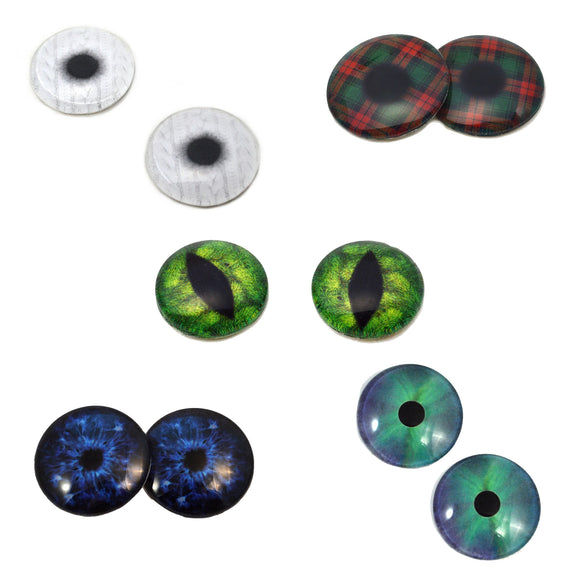 Winter wonderland glass eye bundle