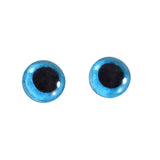 blue bird glass eyes