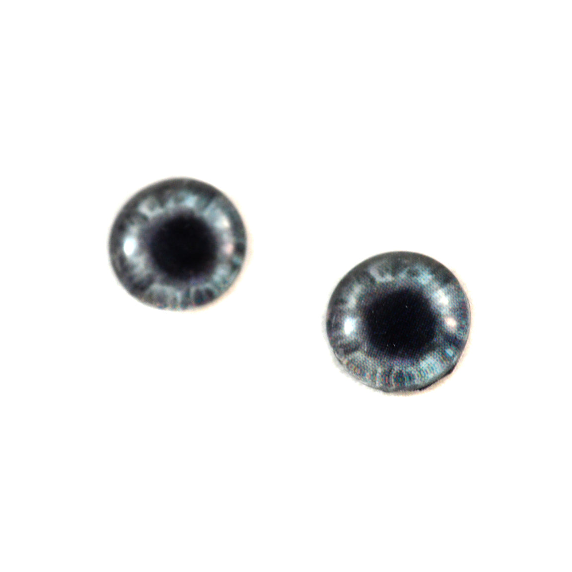 Blue Gray Human Plastic Safety Eyes – Handmade Glass Eyes