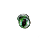Green Cat Glass Eye