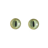 10mm pale yellow cat eyes