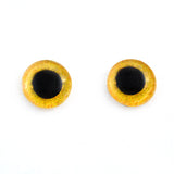 Yellow Owl Glass Eyes