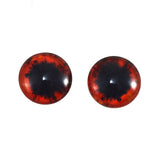 Red and Black Vampire Scary Glass Eyes
