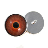 Sew On Buttons Amber Honeycomb Glass Eyes