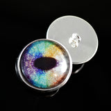 Sew On Rainbow Unicorn Button Glass Eyes