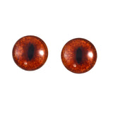 16mm red fox glass eyes