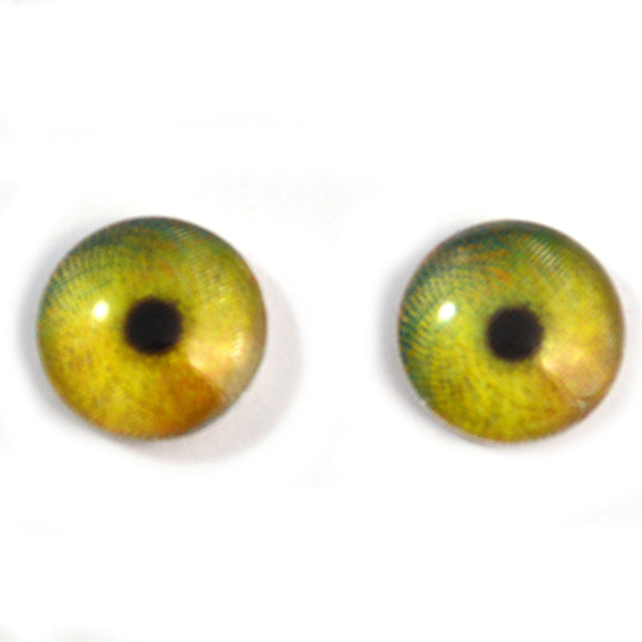 16mm Swirling Animated Color Changing Glass Eyes