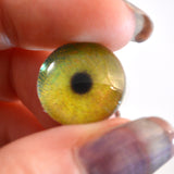 16mm Swirling Animated Color Changing Glass Eyes