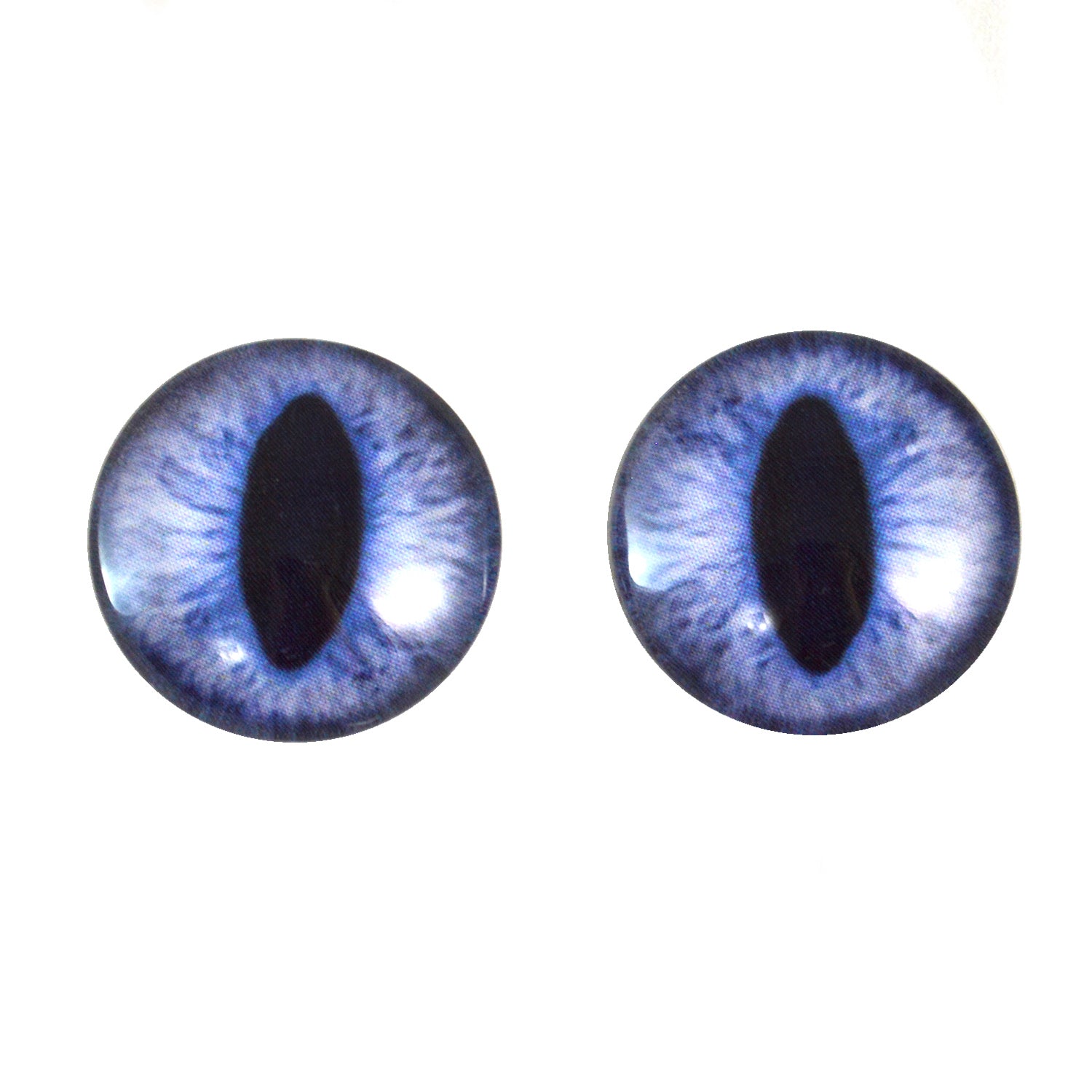 Glass Eyes, Blue Eyes, Dragon Eyes, Creature Eyes, Blue Cat Eyes, Eyes for  Sculptures, Crafts, Etc. One Pair Choose Size From Menu. 