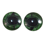 Green Frog Glass Eyes