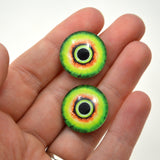 20m Green and Yellow Monster Glass Eyes