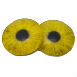 25mm Yellow Zombie Glow in the Dark Eyes