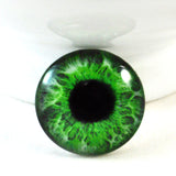 Intense Green Human Glass Eye