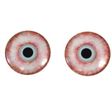 bloodshot glass eyes