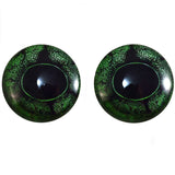 Green Frog Glass Eyes