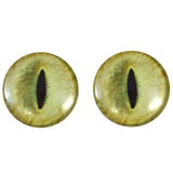 40mm pale yellow cat eyes