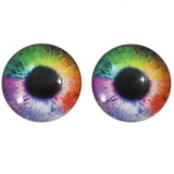 Colorful Rainbow Glass Eyes