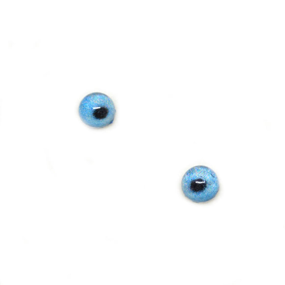 baby blue glass eye 