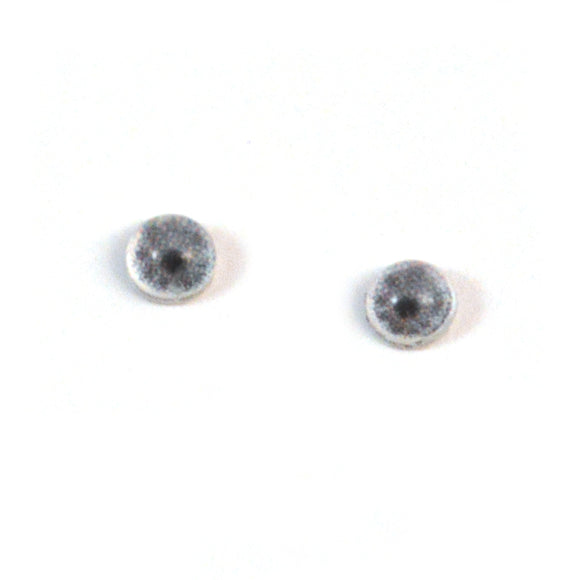 4mm Miniature Gray Doll Glass Eyes