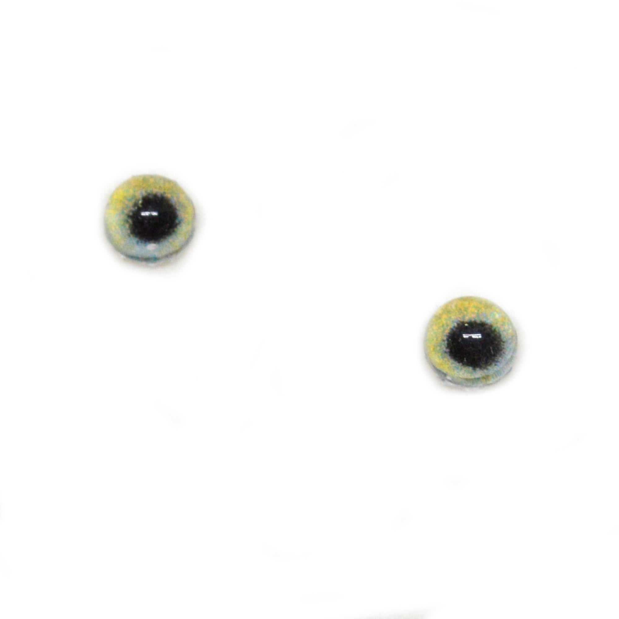 4mm Super Tiny Light Green Doll Human Glass Eyes – Handmade Glass Eyes