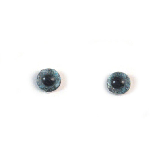 4mm Miniature Mint Blue Glass Eyes