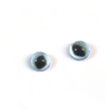 4mm Miniature Pale Blue Cat Glass Eyes
