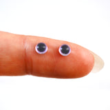 4mm Miniature Light Purple Doll Glass Eyes