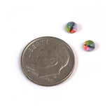 4mm Small Rainbow Dragon Glass Eyes