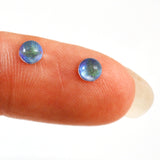 4mm Tiny Blue Lizard Glass Eyes