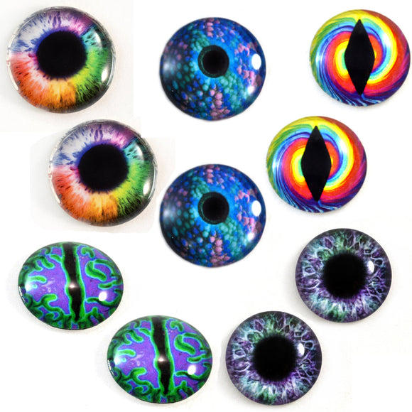 Wild Colorful Glass Eyes Bundle