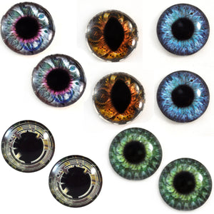 steampunk glass eyes