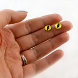 6mm Yellow Dragon or Cat Glass Eyes