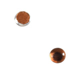 6mm bronze metallic glass eyes