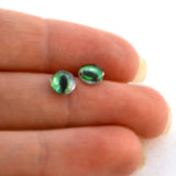 6mm Green Cat Glass Eye