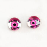 Hot Pink Evil Eyes