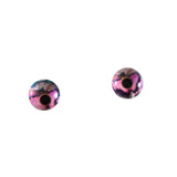 6mm Pink Butterfly Glass Eyes