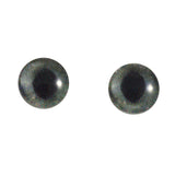 8mm dark gray cat eyes