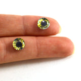 8mm Blue and Yellow Fantasy Glass Eyes