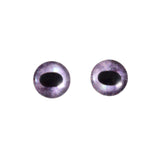 8mm dark purple unicorn glass eyes