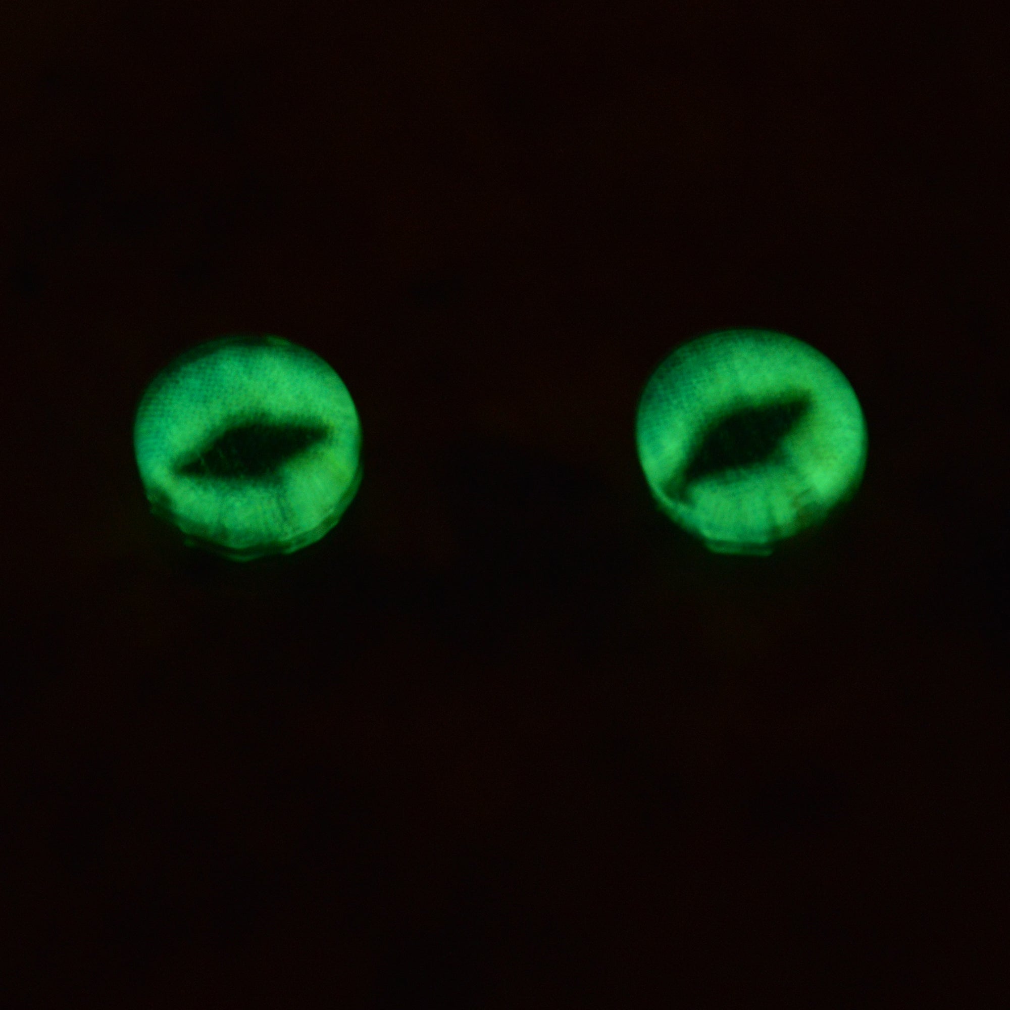 Green Glowing Eyes