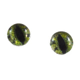 Green Alligator Glass Eyes