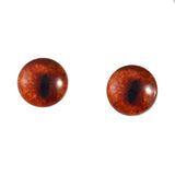 8mm red fox glass eyes