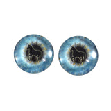 12mm blue unicorn glass eyes