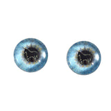 10mm blue unicorn glass eyes