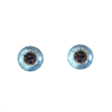 8mm blue unicorn glass eyes