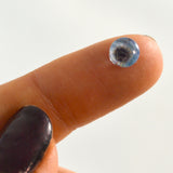 6mm blue unicorn glass eye