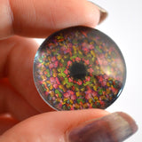 Colorful Kaleidoscope Animated Glass Eyes
