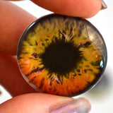 30mm Bold Holographic Color Changing Glass Craft Eye