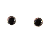 6mm Wide Brown Round Glass Eyes